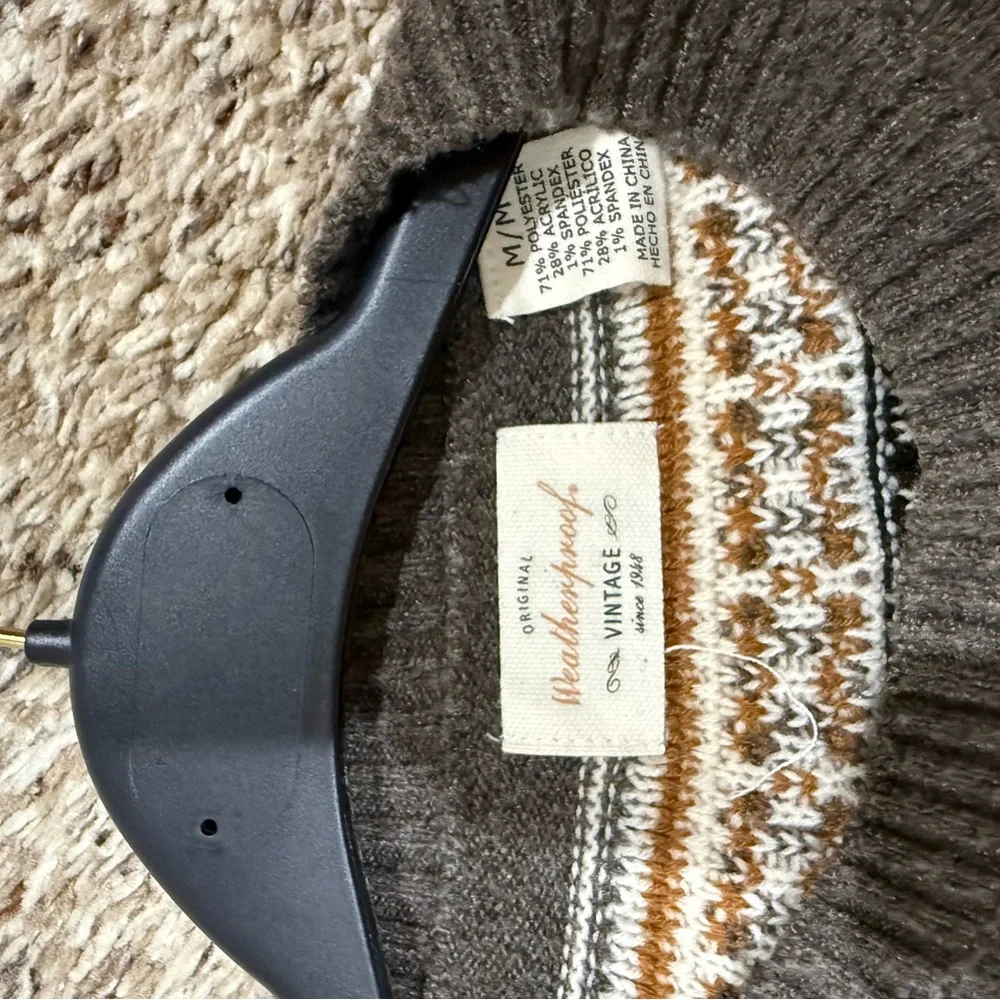Weatherproof crewneck sweater